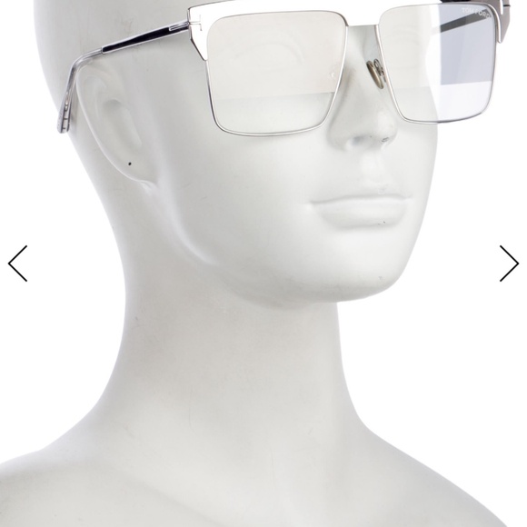 Tom Ford West White Gold plated Sunglasses retailed $1500